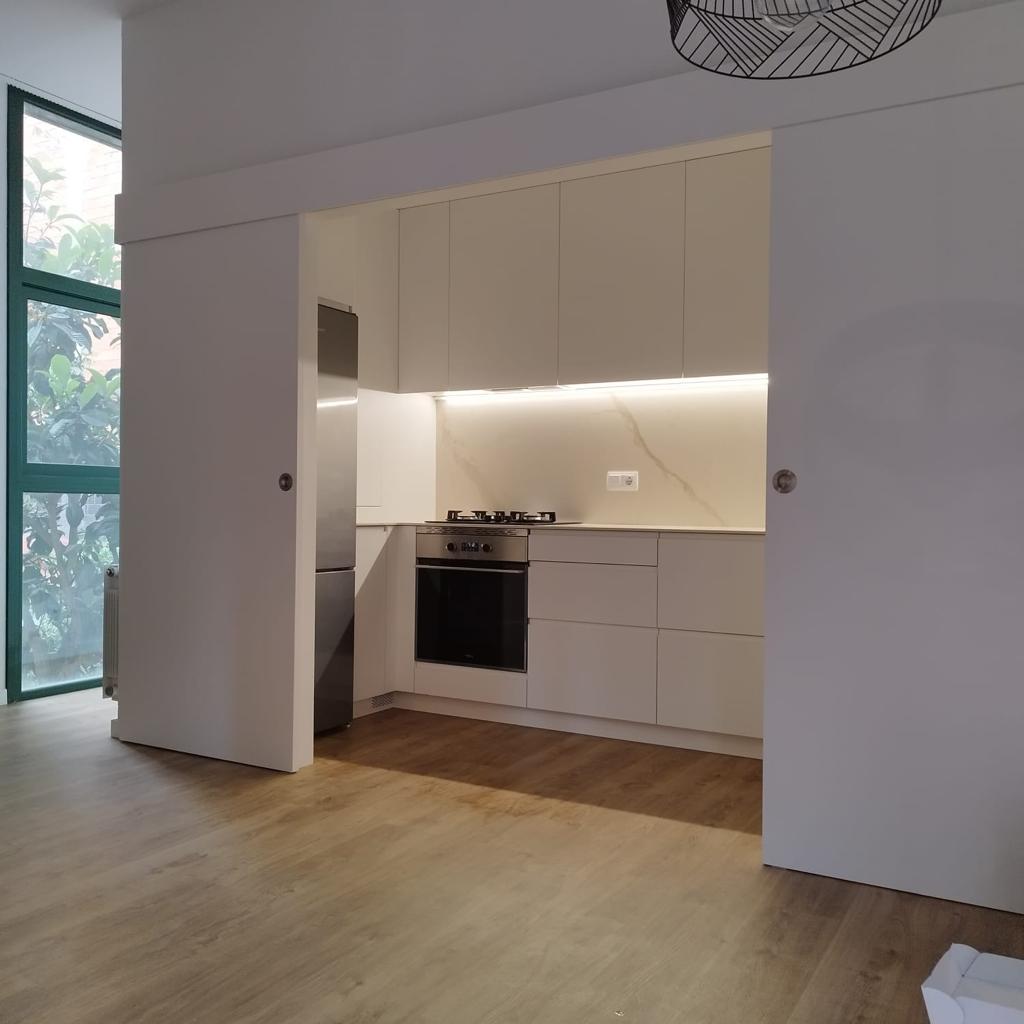 Cocina Sans Proyecto Cocina Sans + mueble tv + restauración ventana madera