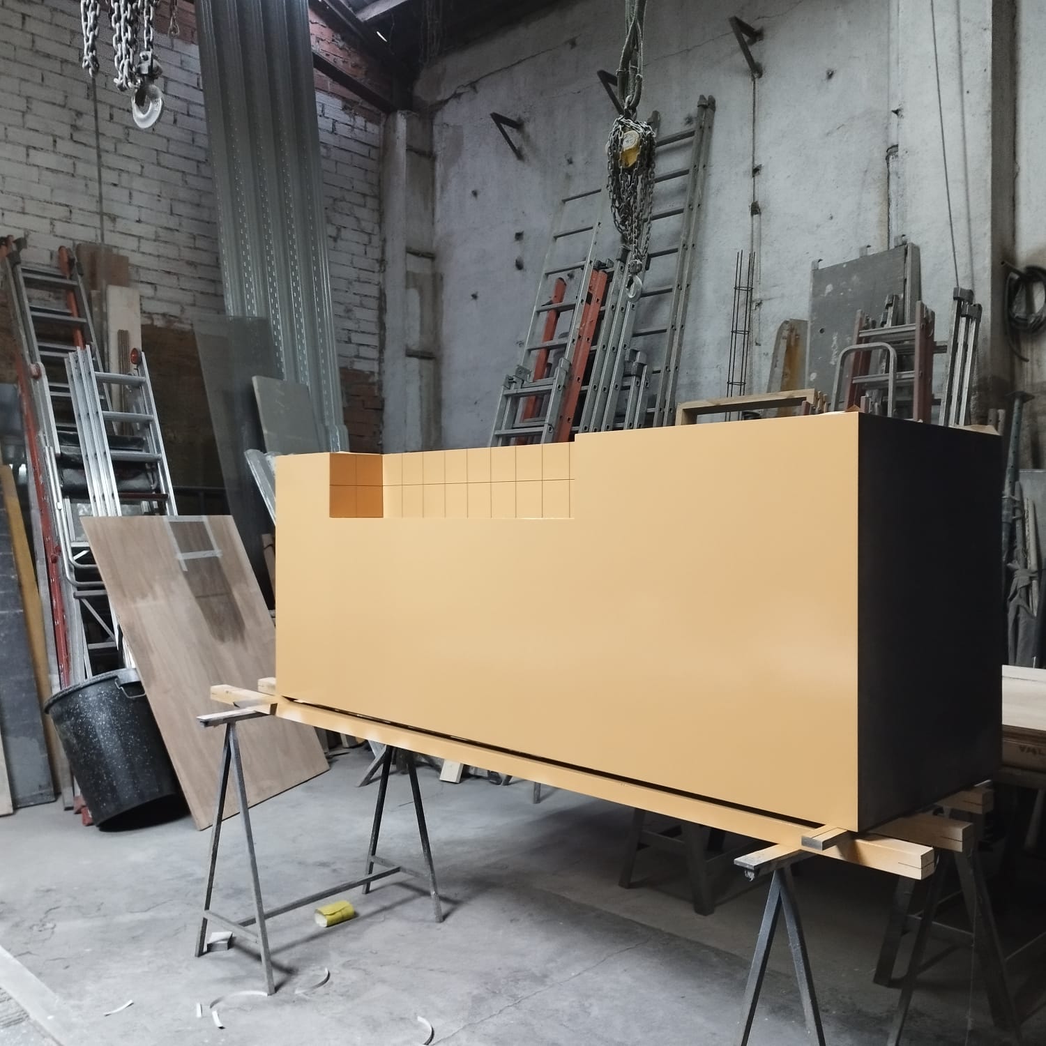 Fabricación de barra Yo soy Barista Madrid